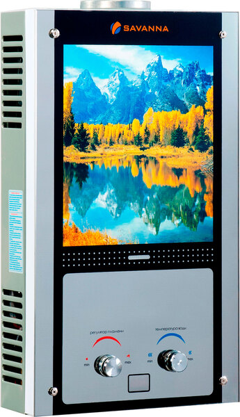 Газова колонка SAVANNA LCD 10L озеро